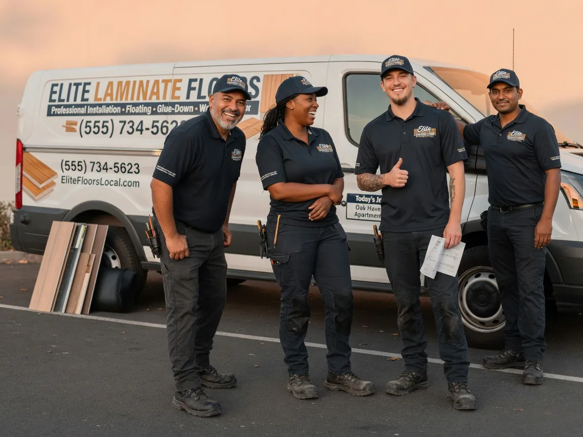 Laminate flooring installation company in Colfax, IA